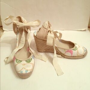 Coach wedge espadrilles